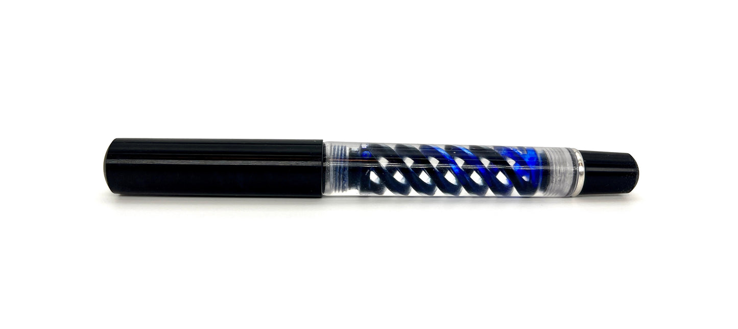 Hex Pens 3D Printed Fountain Pen Triple Twist Evolved Inked