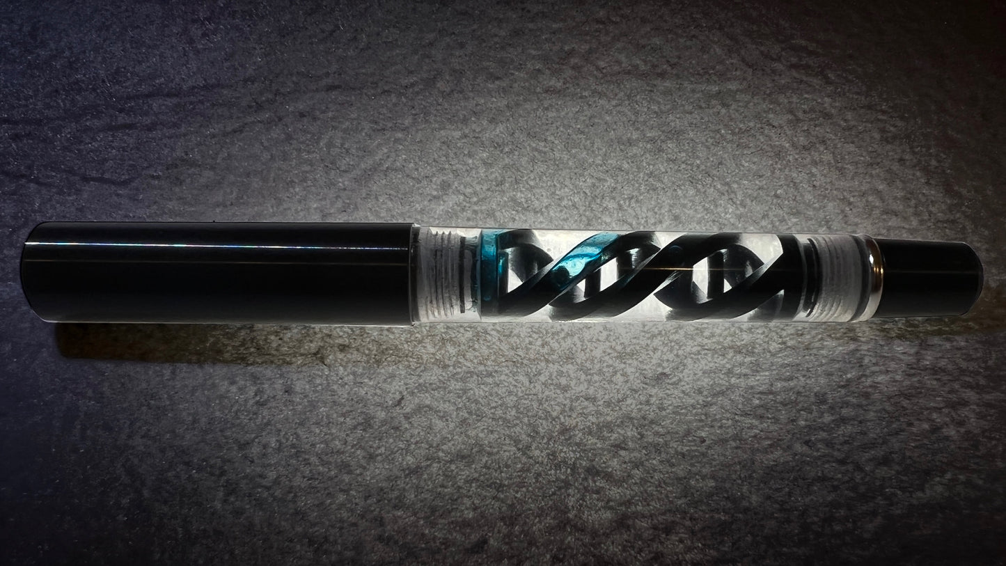 Hex Pens 3D Printed Fountain Pen DNA Evolved Inked