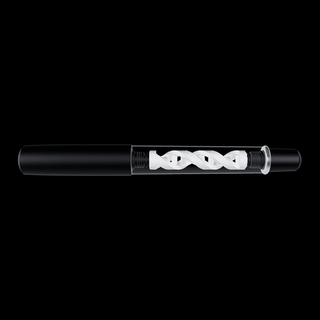 3D Model of the Hex Pens DNA Evolved 3D Printed Fountain Pen that is Capped